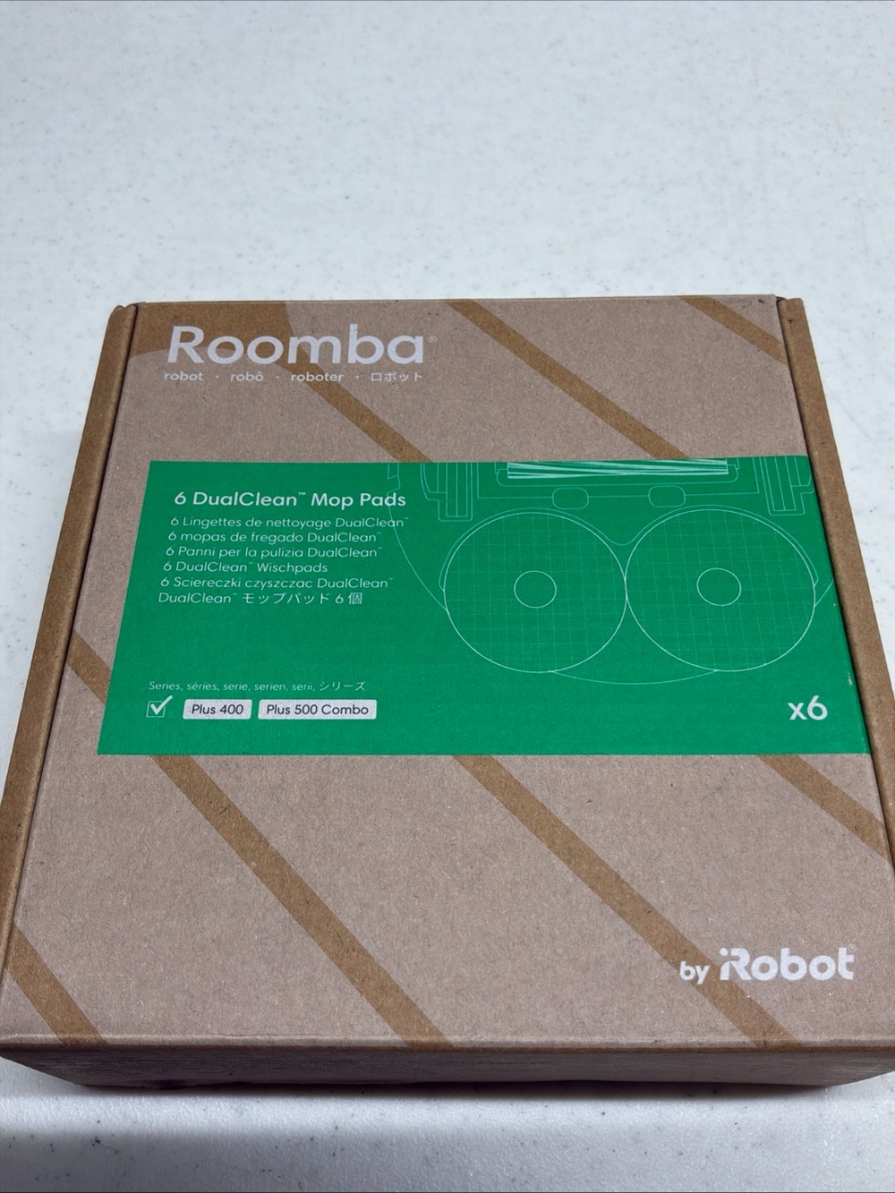 Roomba DualClean Mop Pads - Green Label